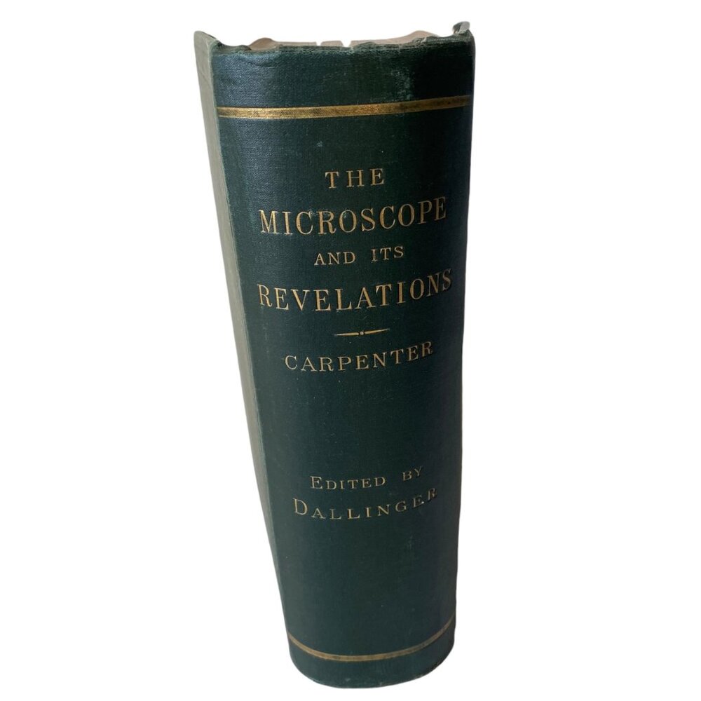 The Microscope And Its‎ Revelations 7th Ed Carpenter Edited By Dallinger 1891